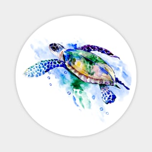 Swimming Sea Turtle Magnet